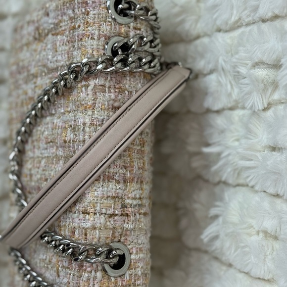 Kate Spade Cream and Brown Shoulder Bag with Chain Handles - Picture 6 of 16